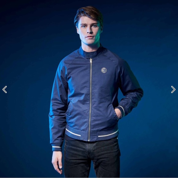 Disney Store Unisex Adult Blue Marvel Eternals Ikaris Reversible Jacket SMALL - Picture 6 of 6